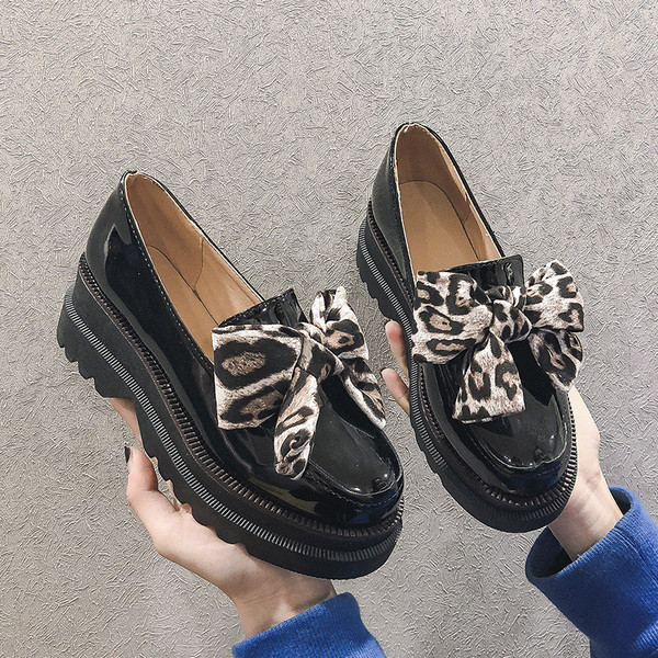 Pantofi casual dama cu panglica in negru