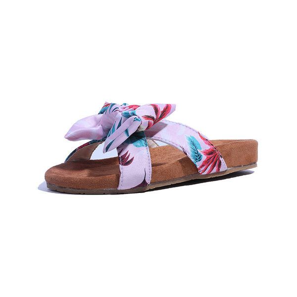 Stílusos női papucs szalaggal, három színben