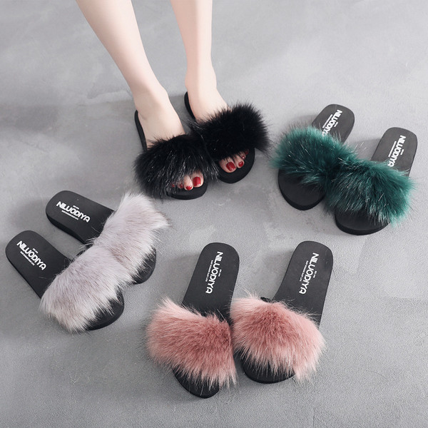 Női pehelypapucs négy színben