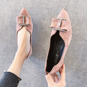 Pantofi moderni de dama cu pietre decorative in doua culori