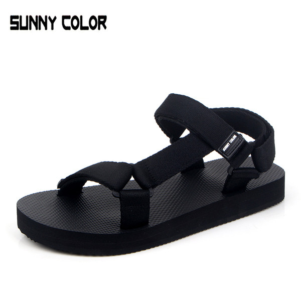 Alkalmi férfi szandál fekete színben