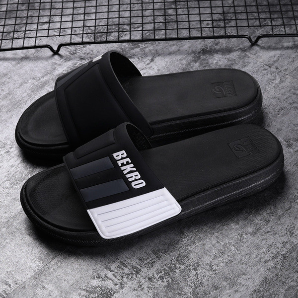 Papuci casual barbatesti cu inscriptie in diferite culori