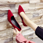 Pantofi eleganti de dama cu toc subtire in rosu, negru si galben