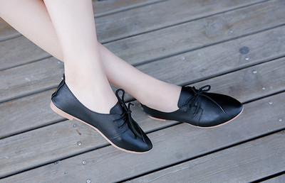 Pantofi casual dama cu sireturi in trei culori