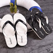 Papuci casual de vara barbatesti in trei culori cu inscriptie