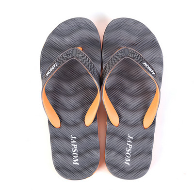 Papuci casual de vara barbatesti in trei culori cu inscriptie