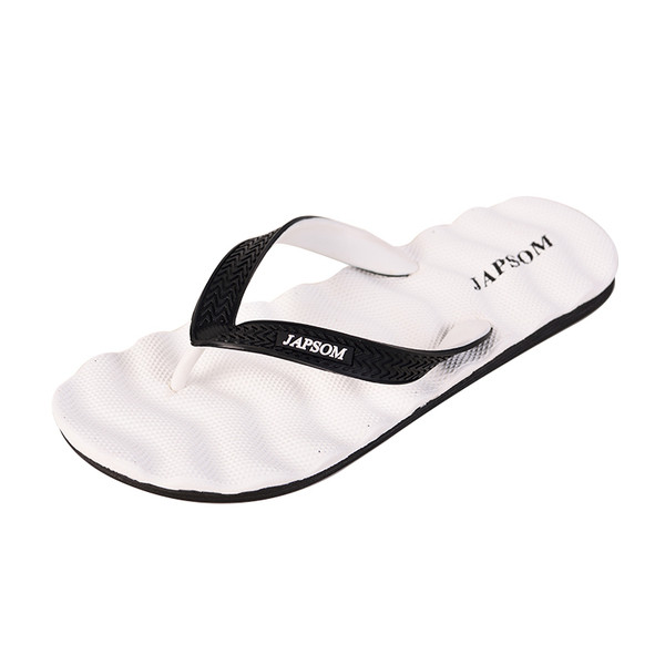 Papuci casual de vara barbatesti in trei culori cu inscriptie