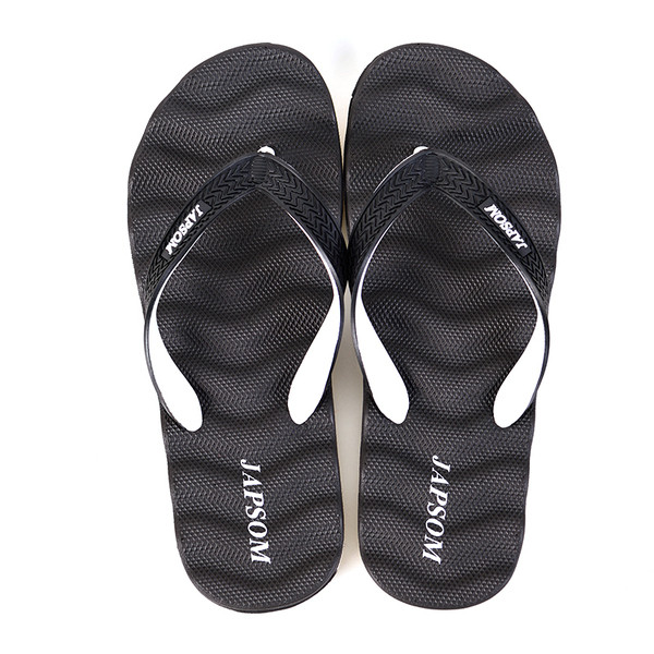 Papuci casual de vara barbatesti in trei culori cu inscriptie