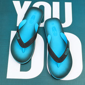 Modern férfi nyári papucs három színben felirattal