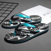 Papuci de bărbați moderni cu model, cu inscripții