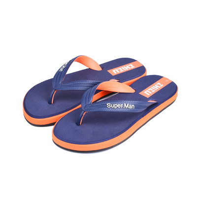 Papuci moderni pentru barbati in trei culori cu inscriptii