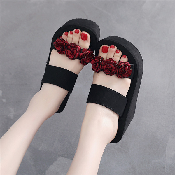 NOUL model de papuci dama cu talpa inalta in patru culori