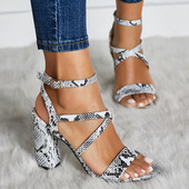 Sandale de dama actuale cu model in doua culori