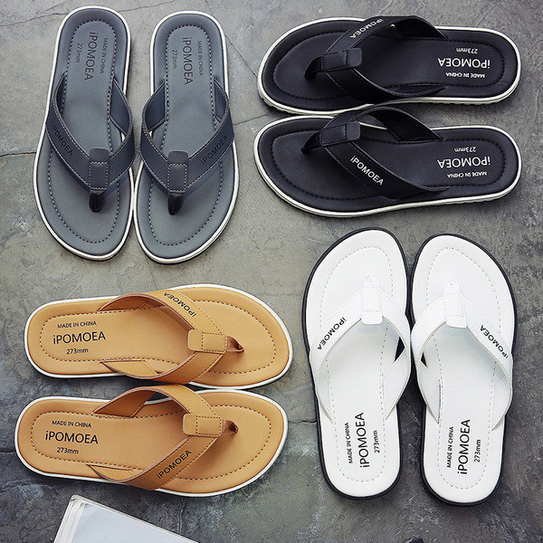 Papuci eleganti de piele artificiala pentru barbati in patru culori