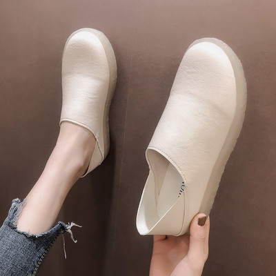 Γυναικεία παπούτσιανέο μοντέλο σε δύο χρώματα