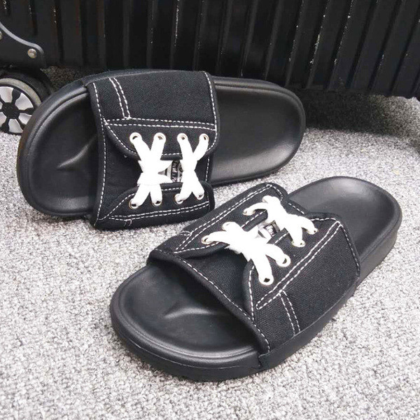 Alkalmi férfi papucs nyakkendővel, két színben