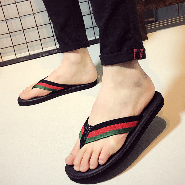 Modern férfi papucs két színben