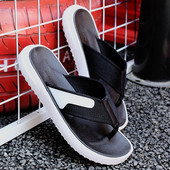 Alkalmi férfi papucs három színben durva talppal