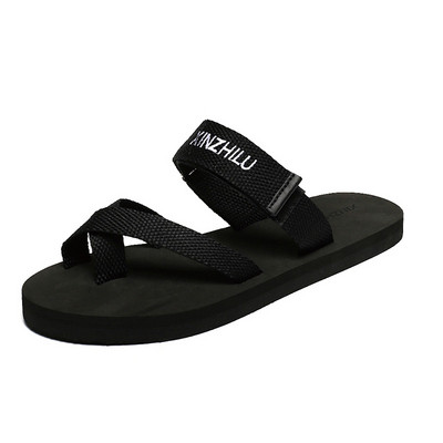 Modern állítható papucs két színben, felirattal, férfiaknak és nőknek egyaránt