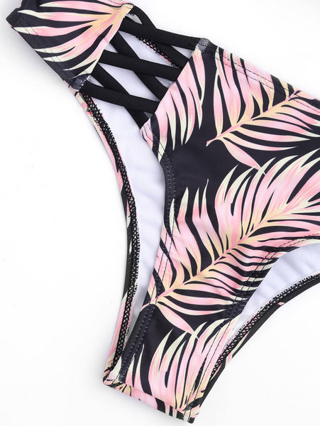 Costum de baie elegant pentru femei cu elemente încrucișate