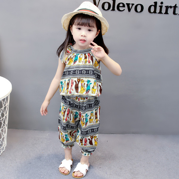 Set modern din doua piese pentru copii pentru fete