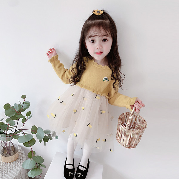 Stílusos gyerekruha hosszú ujjal, két színben