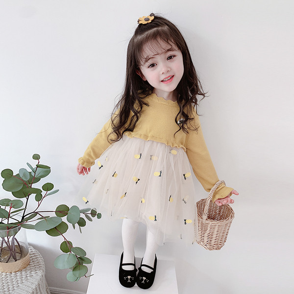 Stílusos gyerekruha hosszú ujjal, két színben