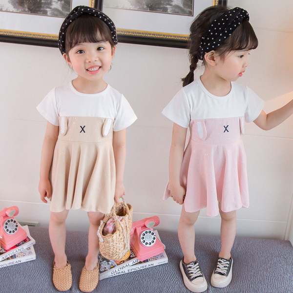 Modern gyerekruha rövid ujjal, két színben