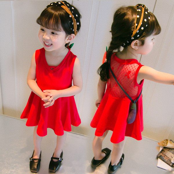 Modern gyerekruha V-nyakkal, két színben