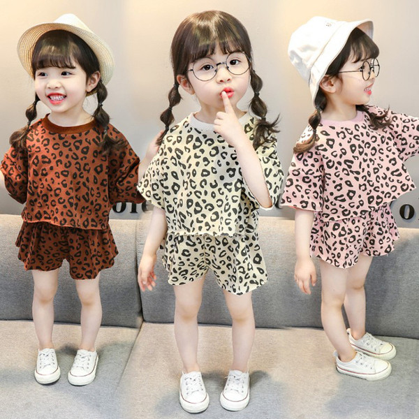 Set copii pentru fete in doua parti in patru culori