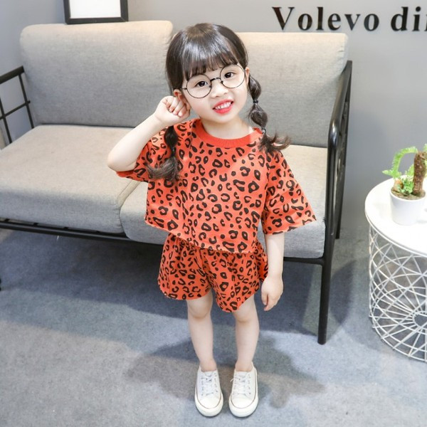 Set copii pentru fete in doua parti in patru culori