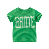 Napi gyerek póló fiúknak két színben felirattal