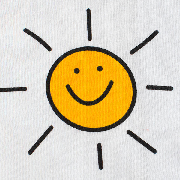 Tricou pentru copii modern pentru baieti cu aplicatie si inscriptie in doua culori