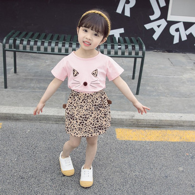 Gyerekkészlet lányoknak két részből, három színben