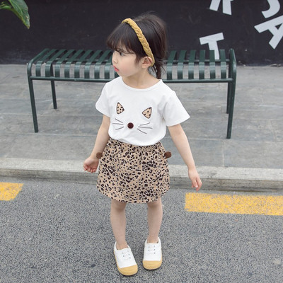 Gyerekkészlet lányoknak két részből, három színben