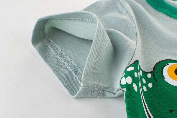 Tricou zilnic pentru copii cu aplicație pentru băieți