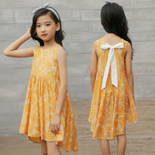 Alkalmi gyerekruha narancssárga szalaggal