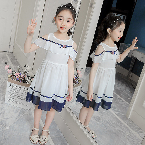 Rochie moderna pentru copii in mai multe culori