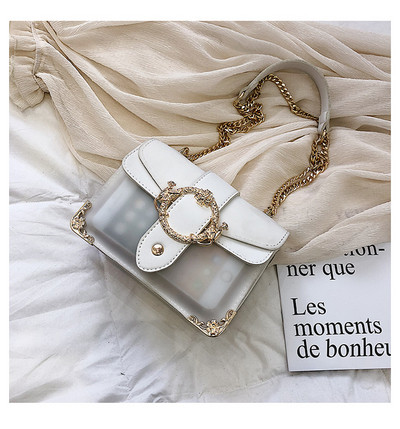 ÚJ modell női táska fém rögzítéssel négy színben