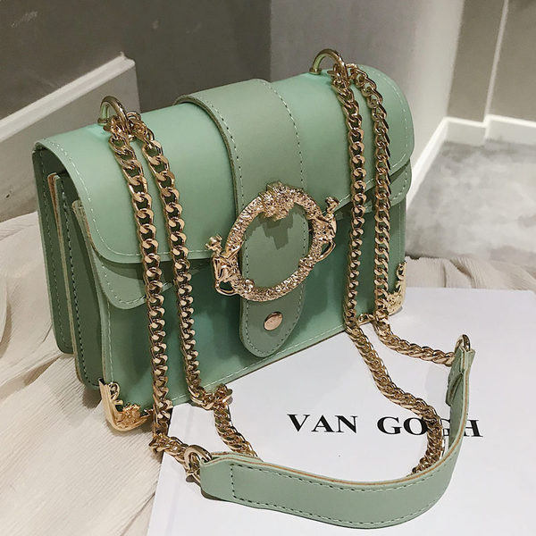 ÚJ modell női táska fém rögzítéssel négy színben