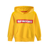 Hanorac pentru copii modern pentru baieti in trei culori cu inscriptie