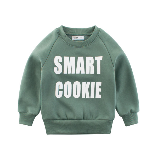 Bluză modernă pentru copii în două culori cu inscripție