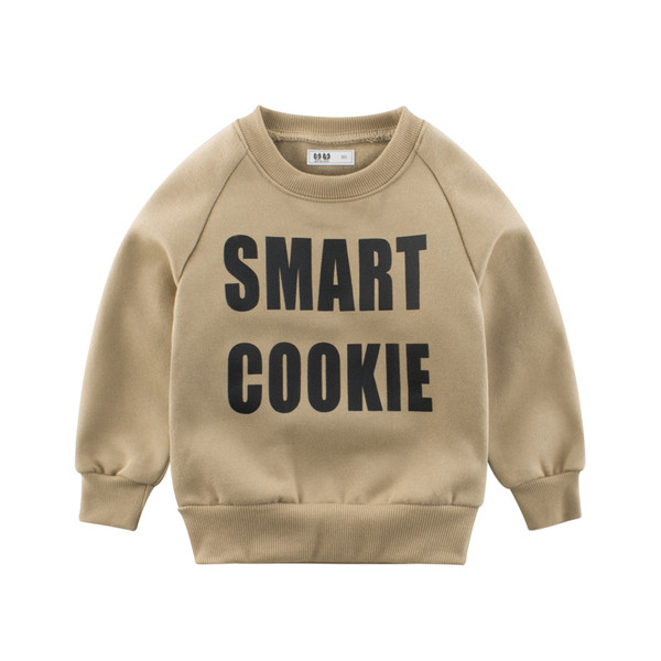 Bluză modernă pentru copii în două culori cu inscripție