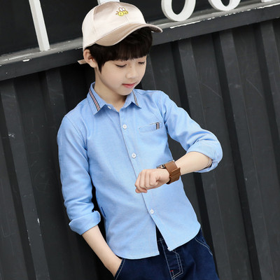 Stílusos gyerek ing fiúknak fehér színben