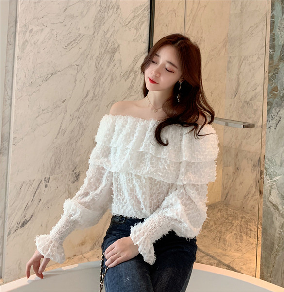 Cămașă casual de damă cu mâneci largi în două culori