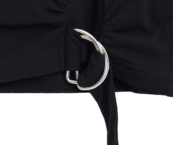 Tricou casual dama cu decolteu O in doua culori