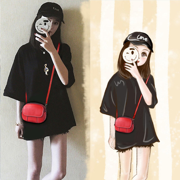 Modern női táska több színben vállra