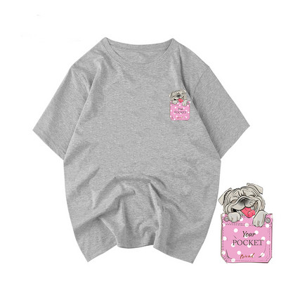 Alkalmi női póló rátéttel, különböző színekben