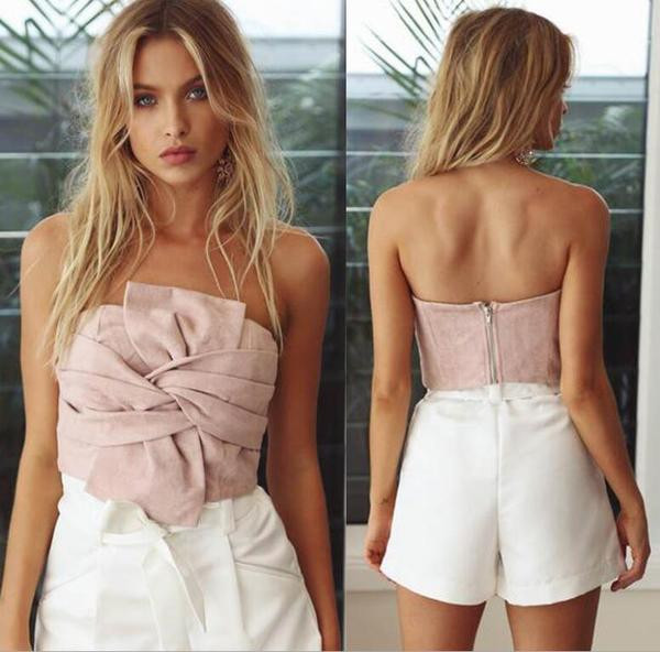 Bustiera de dama actuala in doua culori