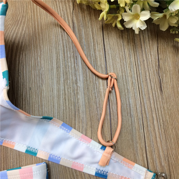 Costum de baie modern de dama cu pantaloni cu talie inalta